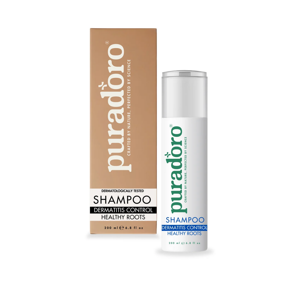 dermatitis shampoo Shampoo voor Huidontsteking & Gezonde Haarzakjes – Kalmeert de hoofdhuid, vermindert schilfering en irritatie 200ml - Afbeelding 1