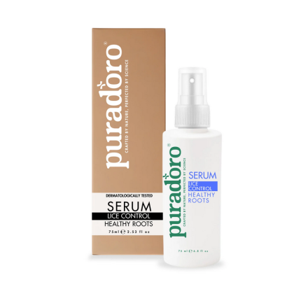 Vlooienbestrijdend Haarserum & Gezonde Haarzakjes – Verwijdert luizen en neten, beschermt het haar 75ml